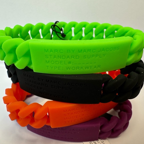 Marc By Marc Jacobs Jewelry - Marc by Marc Jacobs Bracelet Set of 4 Halloween Colors NWT